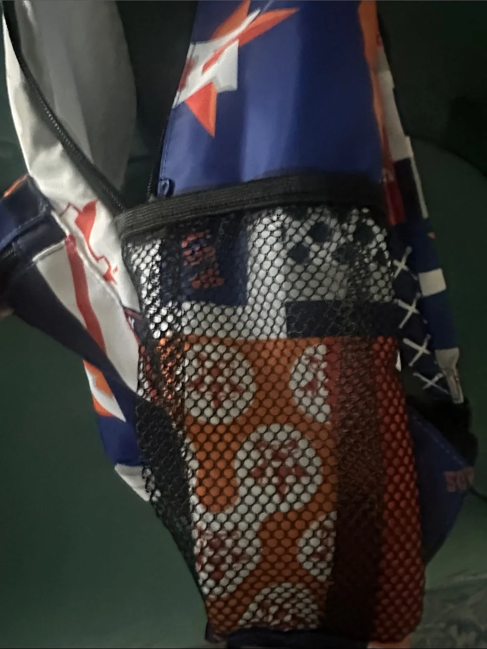 Houston Astros Blue & Orange Backpack